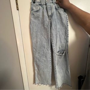 Wide leg Zara jeans